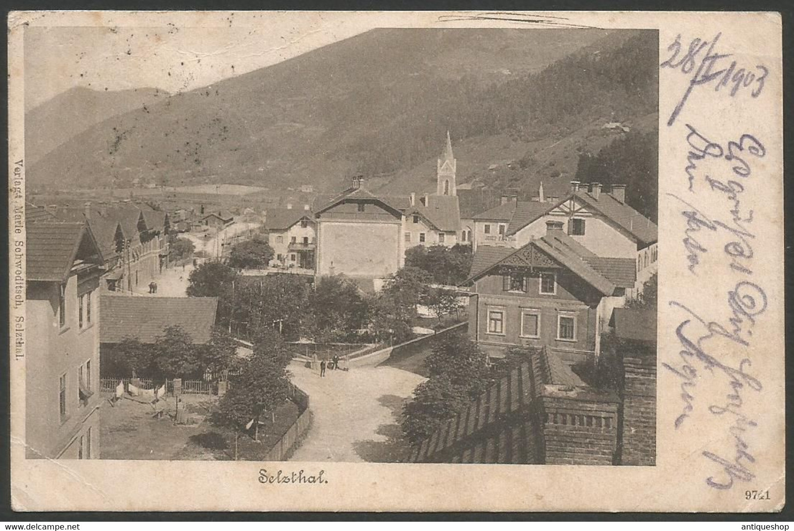 Austria-----Selzthal-----old Postcard - Selzthal