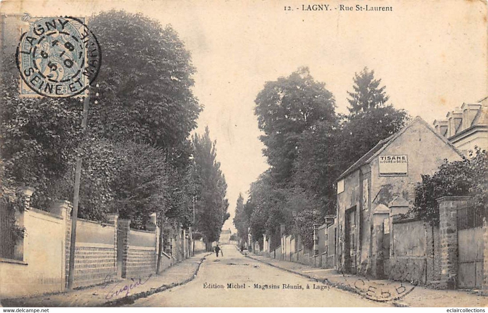 Lagny Sur Marne               77           Rue Saint Laurent                  (voir Scan) - Lagny Sur Marne