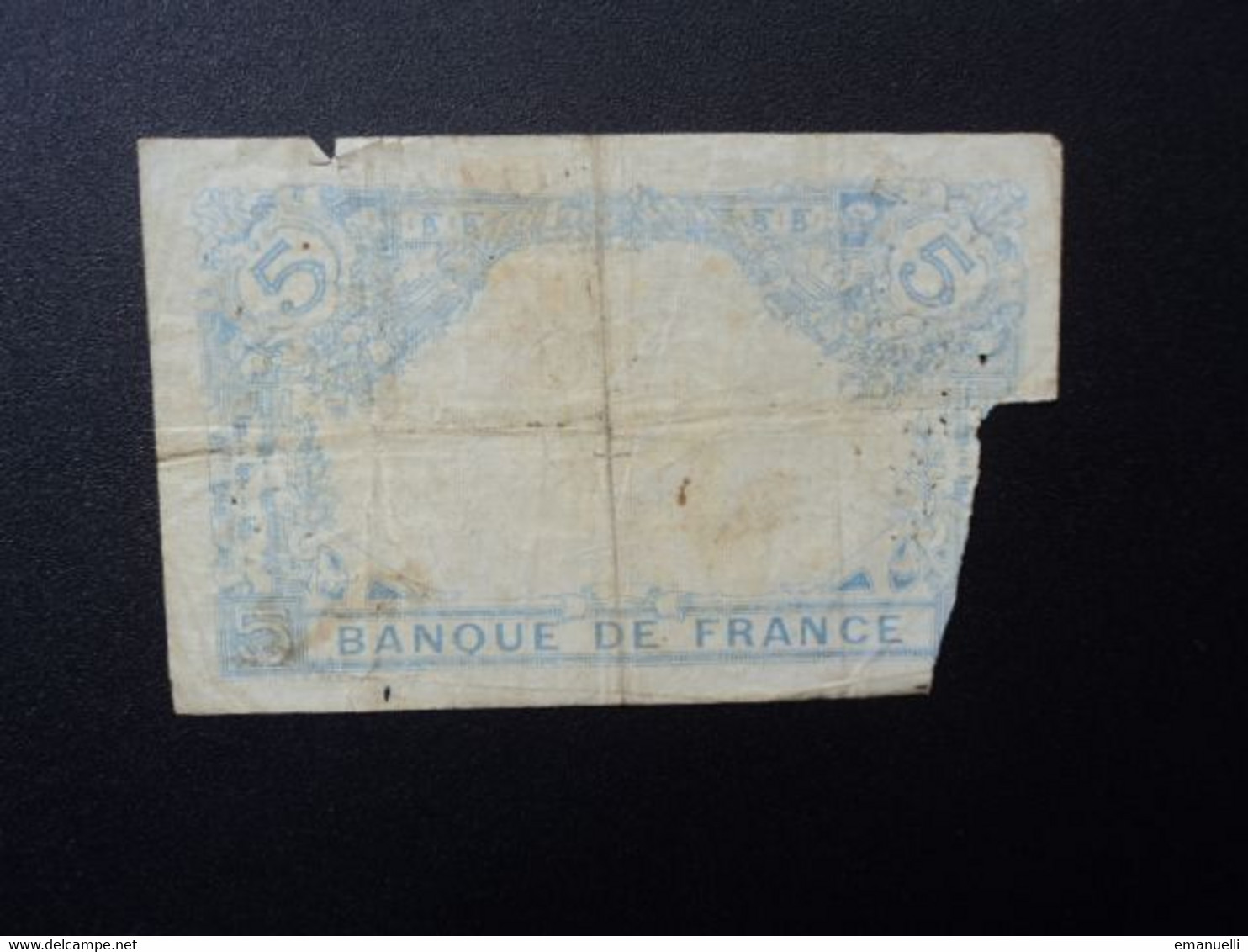 FRANCE * : 5 FRANCS  13 Septembre (19)15  FAYETTE 2-31 / P 70    AB - 5 F 1912-1917 ''Bleu''