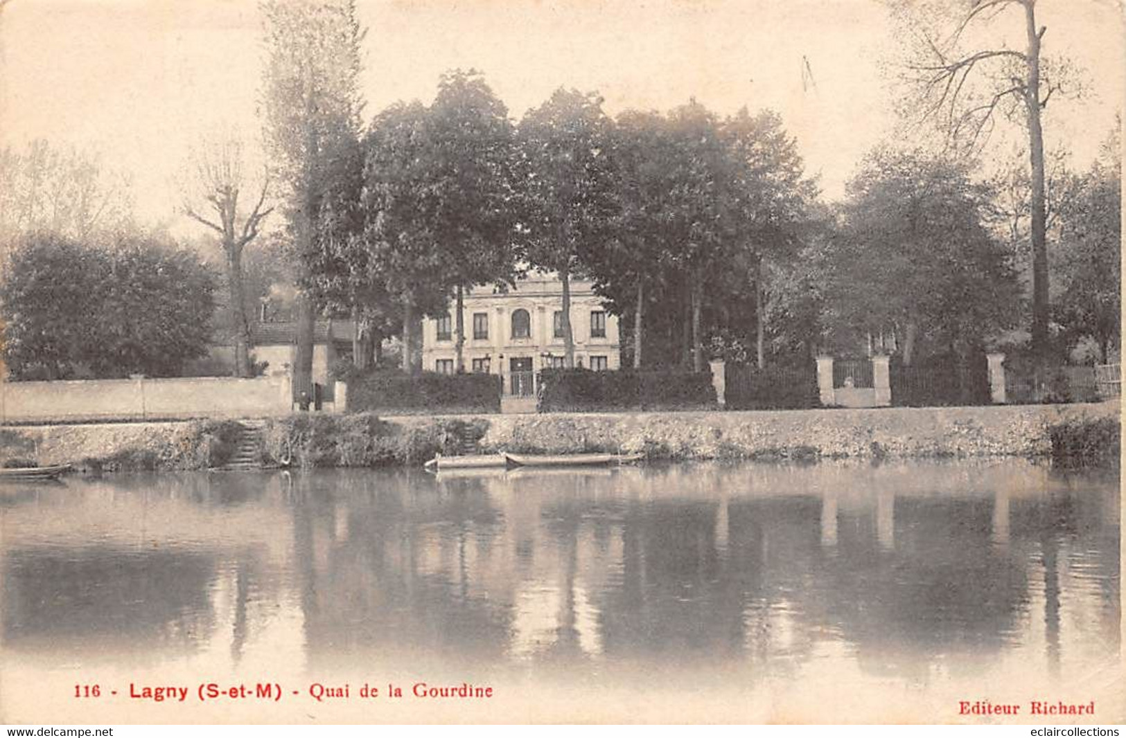 Lagny Sur Marne               77          Quai De La Gourdine   N° 116   (voir Scan) - Lagny Sur Marne