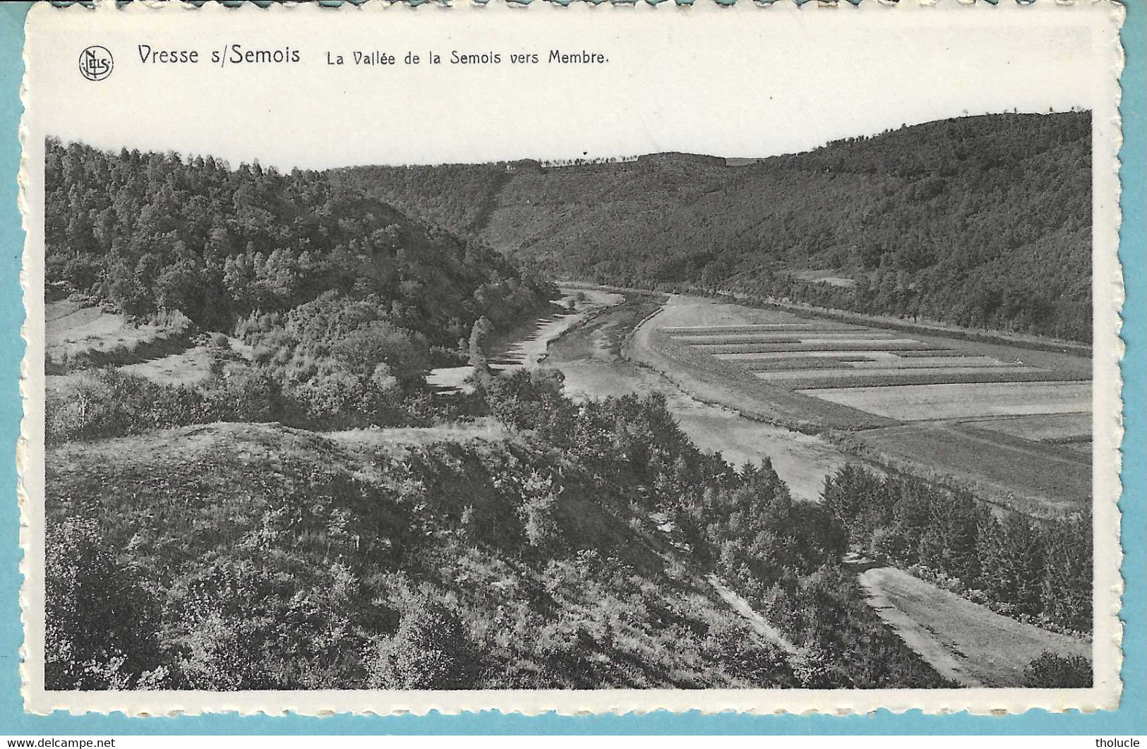 Vresse-sur-Semois-La Vallée De La Semois Vers Membre-Edit.Nels-->"Café De La Gare" Clarinval Henry, Vresse S/Semois - Vresse-sur-Semois