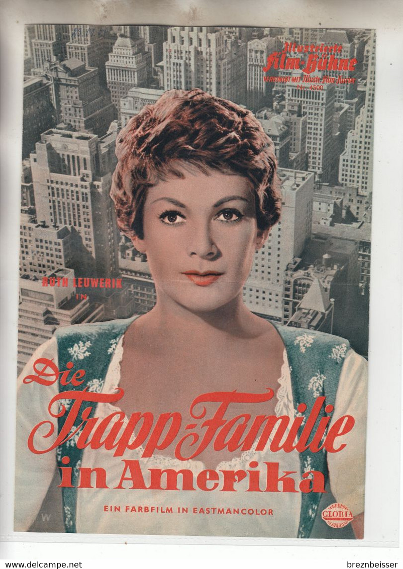 IFB Filmprogramm Nr. 4500 Die Trapp Familie In Amerika - Magazines