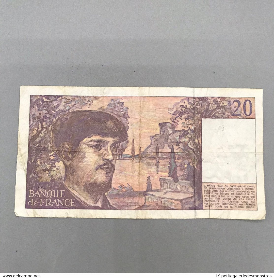 #BLT28 - 20 Vingt Francs 1992 - 0882807770 - Debussy - France - 20 F 1980-1997 ''Debussy''