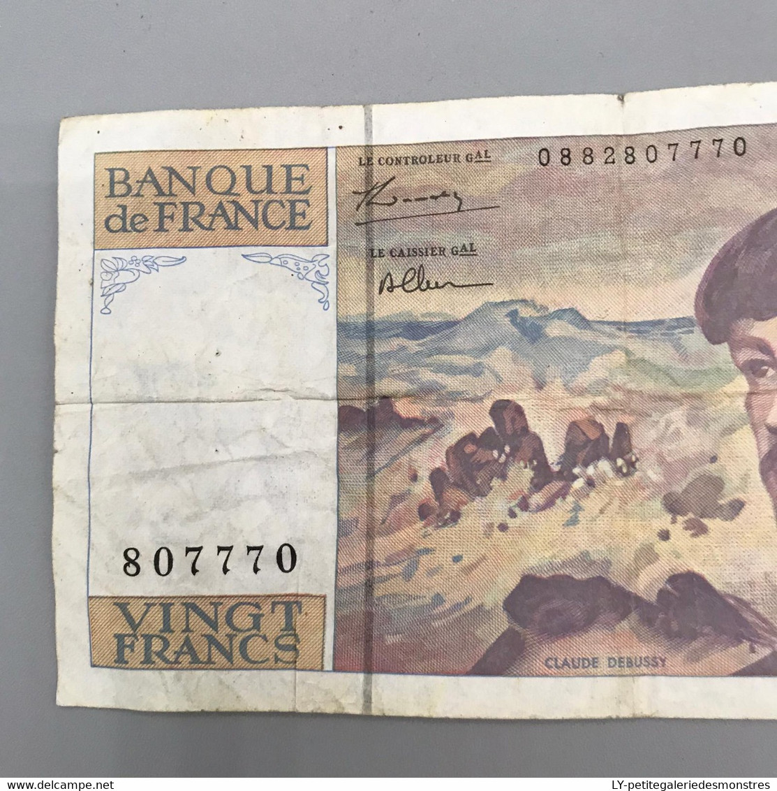 #BLT28 - 20 Vingt Francs 1992 - 0882807770 - Debussy - France - 20 F 1980-1997 ''Debussy''