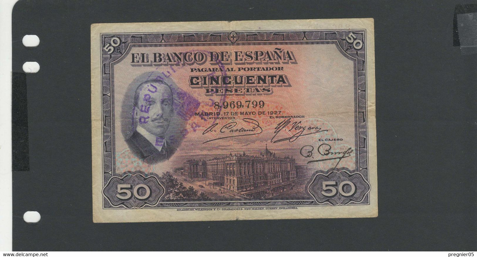 ESPAGNE - Billet 50 Pesetas 1931 TB/F Pick-080 § 799 - 50 Pesetas