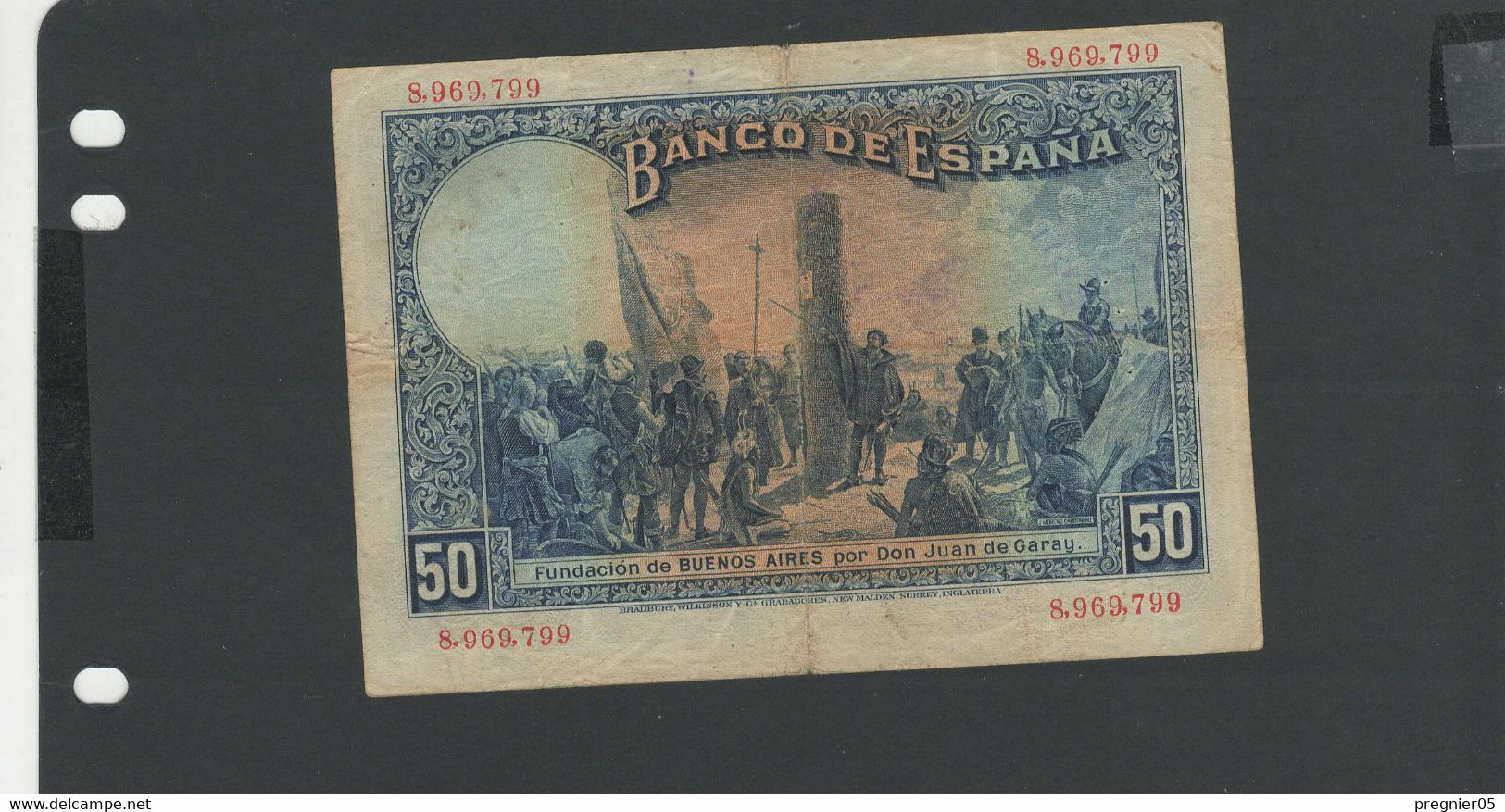 ESPAGNE - Billet 50 Pesetas 1931 TB/F Pick-080 § 799 - 50 Peseten