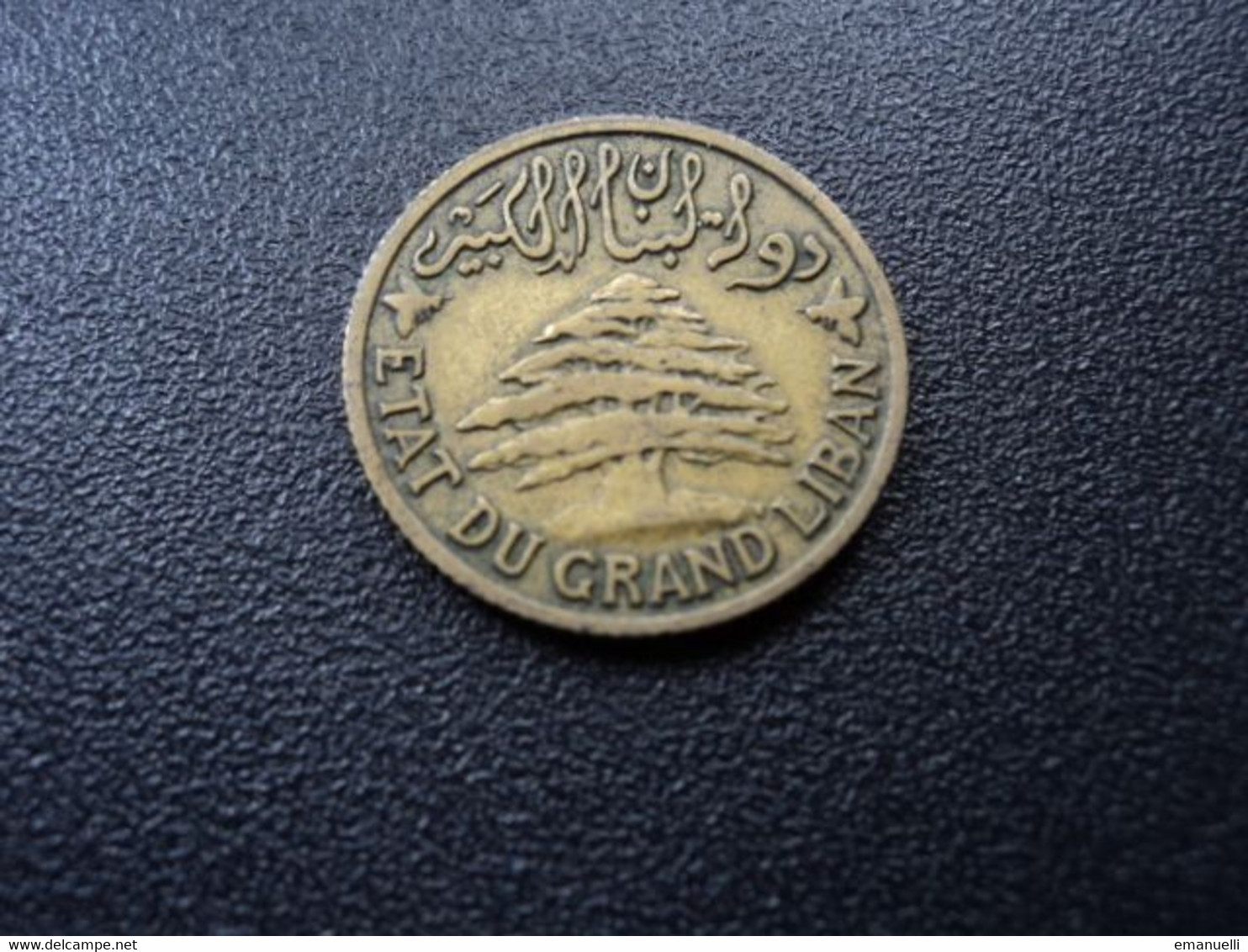 LIBAN SOUS MANDAT FRANÇAIS * : 5 PIASTRES  1931  G.28 / KM 5.2    TTB - Libanon