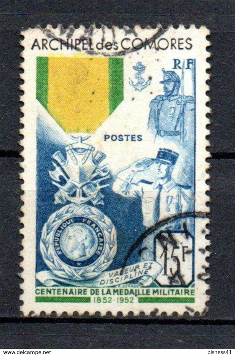 Col33 Colonie Archipel Des Comores N° 12 Oblitéré Cote : 55,00€ - Usati