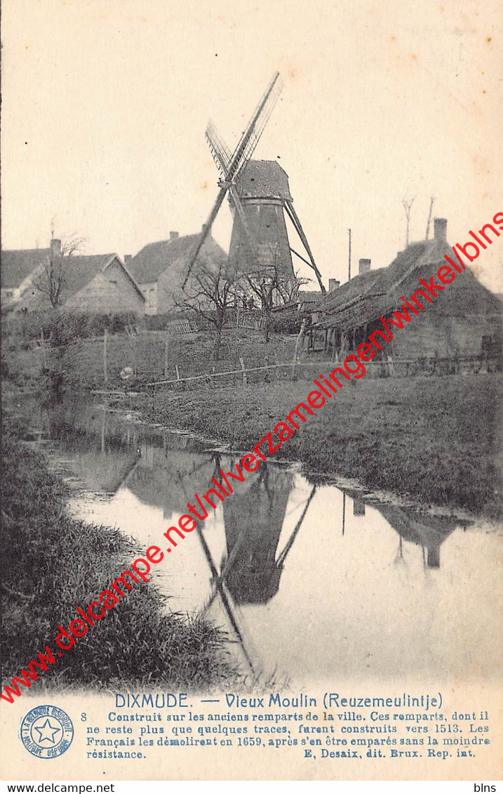 Dixmude - Vieux Moulin Reuzemeulintje - Diksmuide - Diksmuide