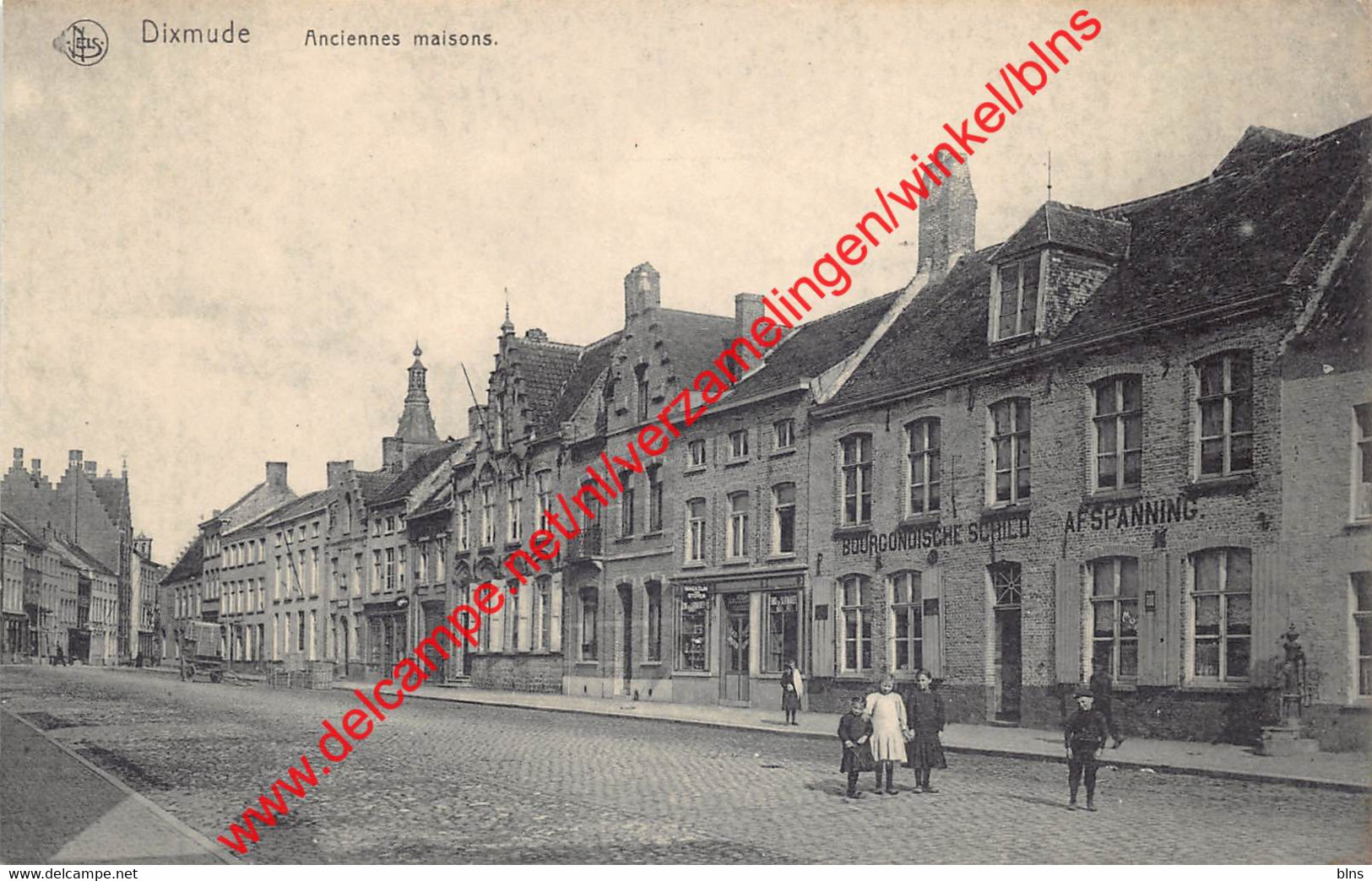 Dixmude - Anciennes Maisons - Afspanning Bourgandische Schilde - Diksmuide - Diksmuide