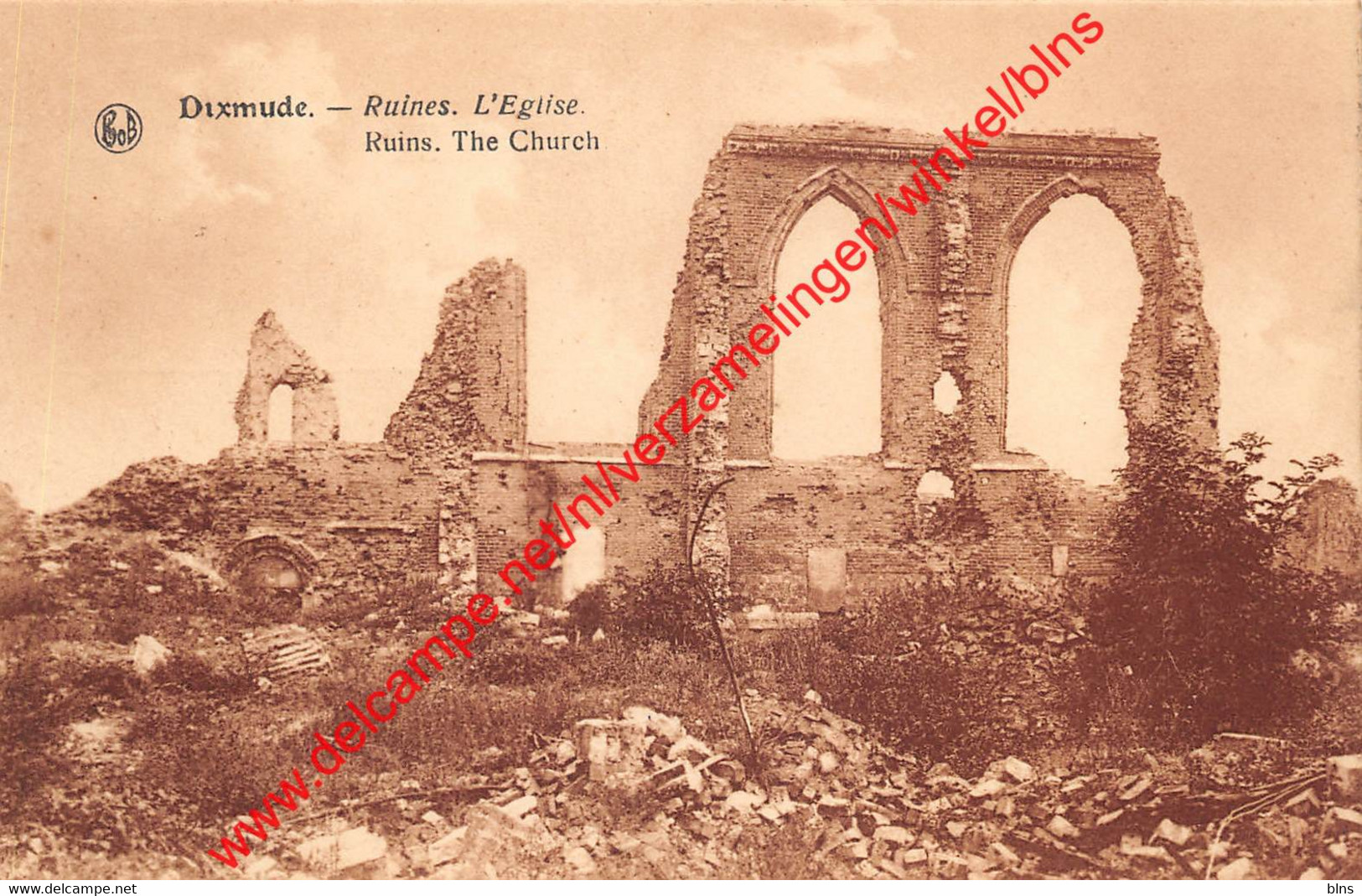 Dixmude - Ruins Of The Church - Diksmuide - Diksmuide