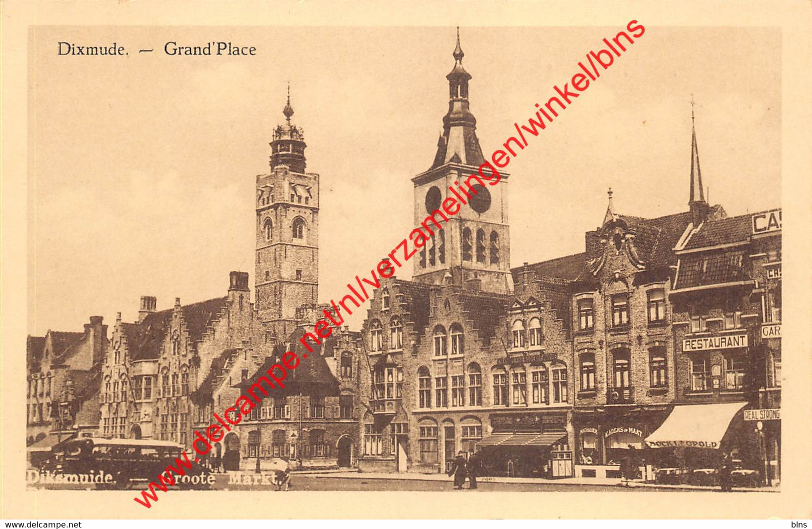 Dixmude Grand'Place - Groote Markt - Diksmuide - Diksmuide