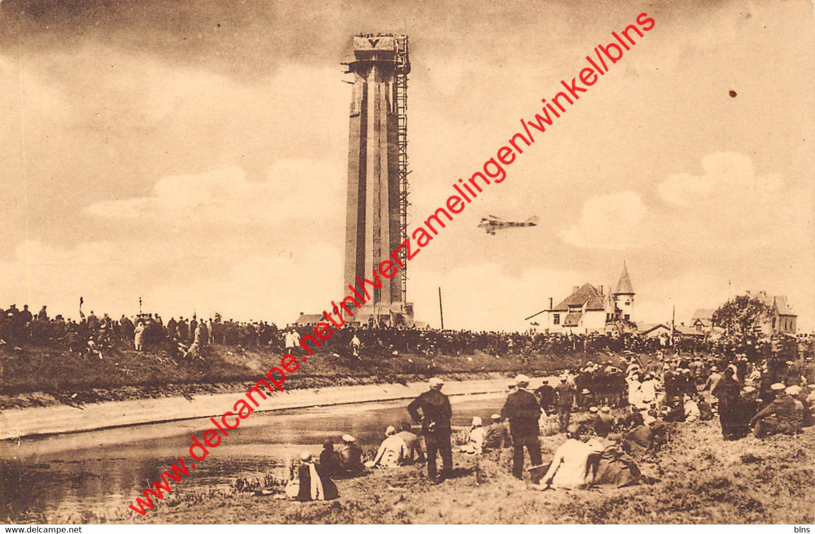 De Toren In 1929 De Xe Ijzerbedevaart - Het Vliegtuig V.T.B. - Diksmuide - Diksmuide