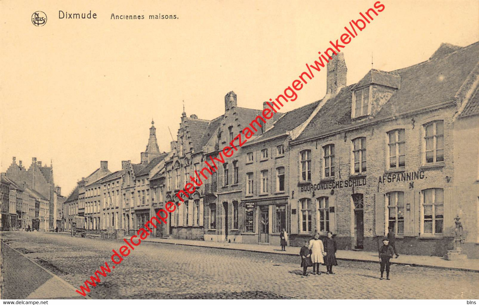 Dixmude - Anciennes Maisons - Afspanning Bourgandische Schilde - Diksmuide - Diksmuide