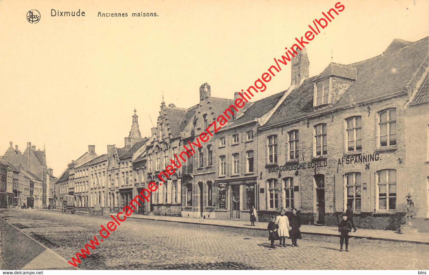 Dixmude - Anciennes Maisons - Afspanning Bourgandische Schilde - Diksmuide - Diksmuide