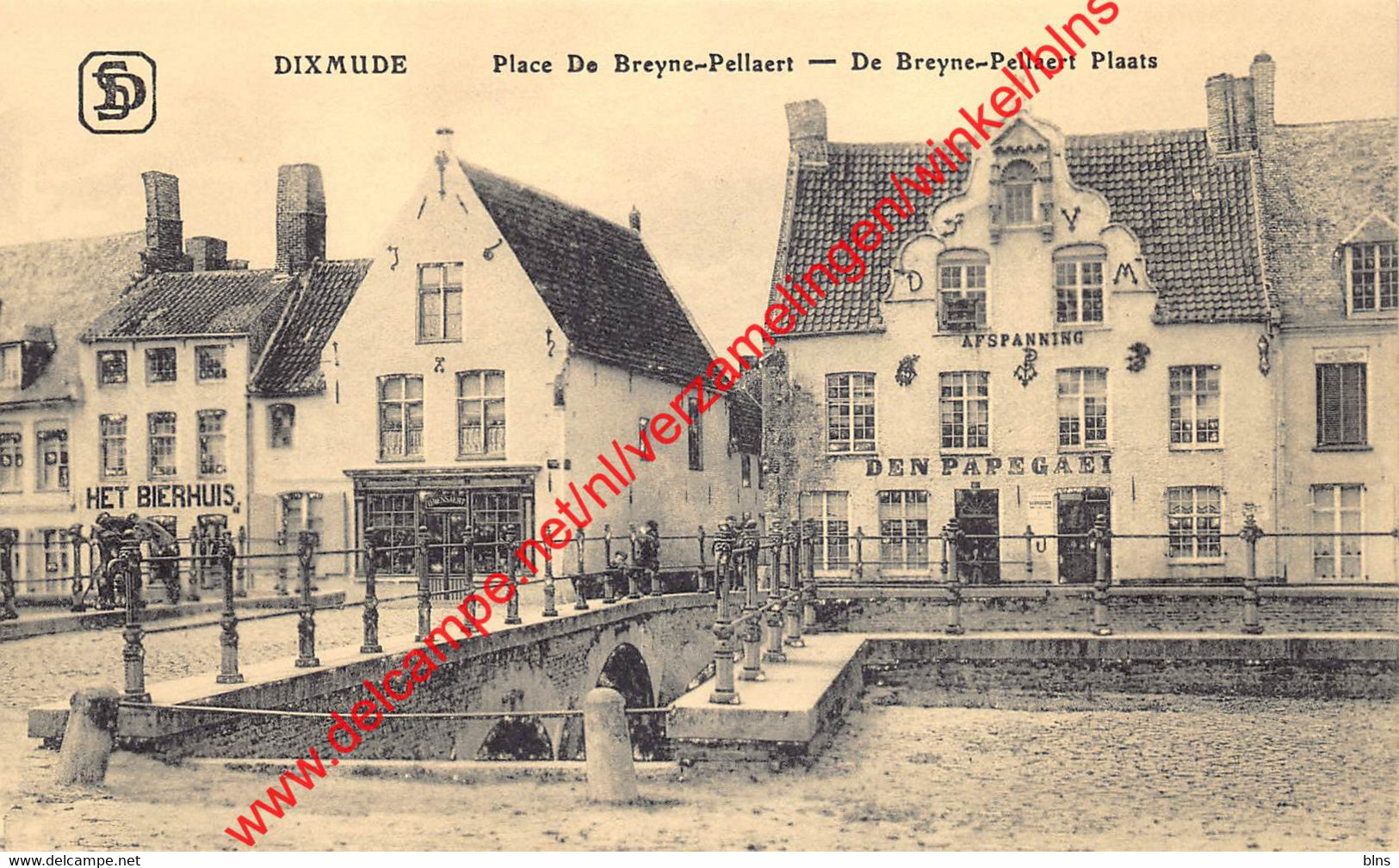 Dixmude - Place De Breyne Peellaert - Afspanning Den Papegaei - Het Bierhuis - Diksmuide - Diksmuide