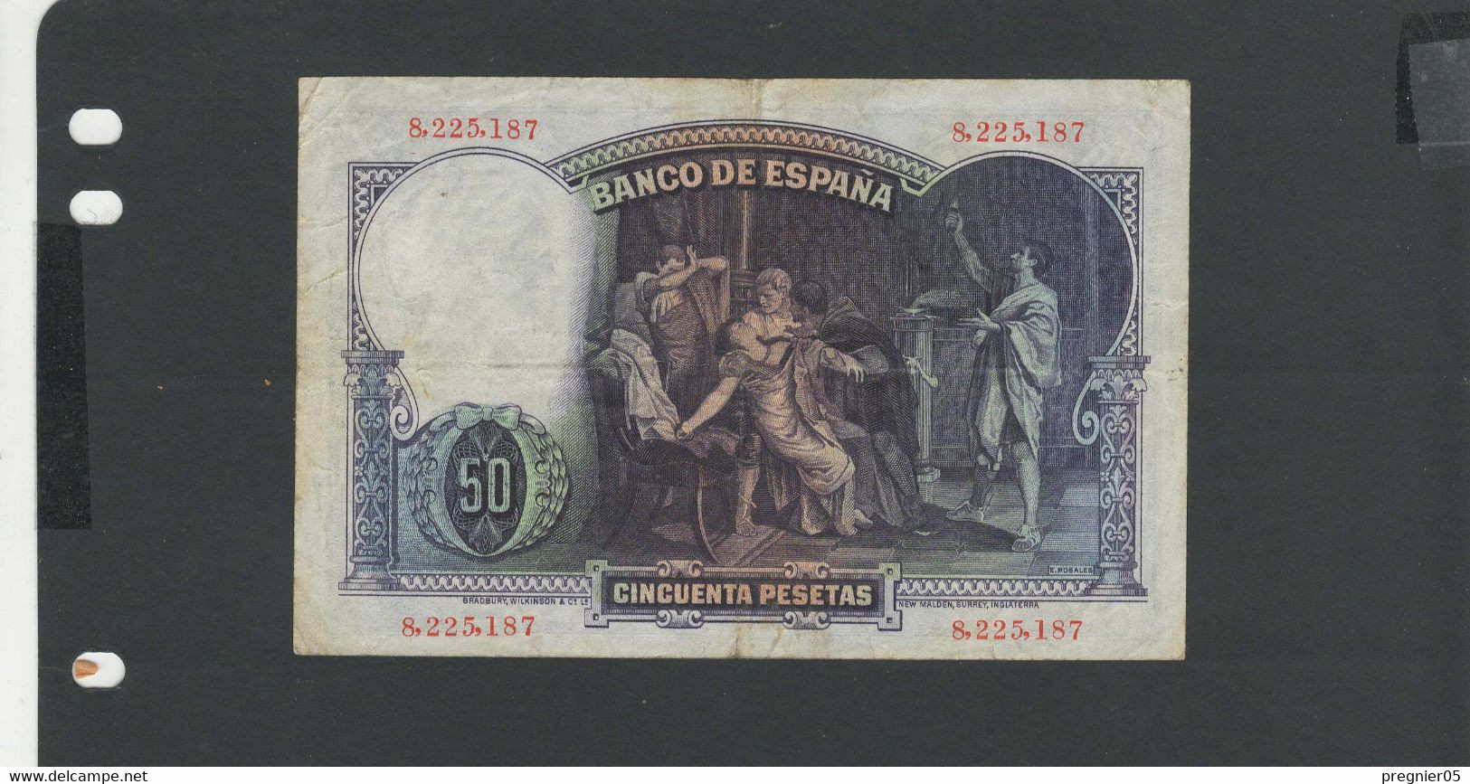 ESPAGNE - Billet 50 Pesetas 1931 TTB/VF Pick-082 § 187 - 50 Pesetas