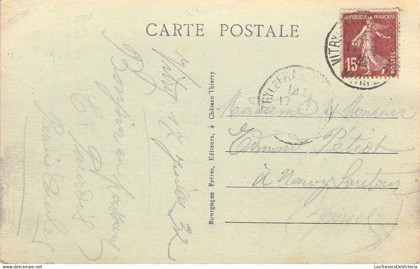 FRANCE - 51 - Vitry-le-François - La Caisse D'Epargne Et La Poste - Editeur : J.B. - Carte Postale Ancienne - Vitry-le-François