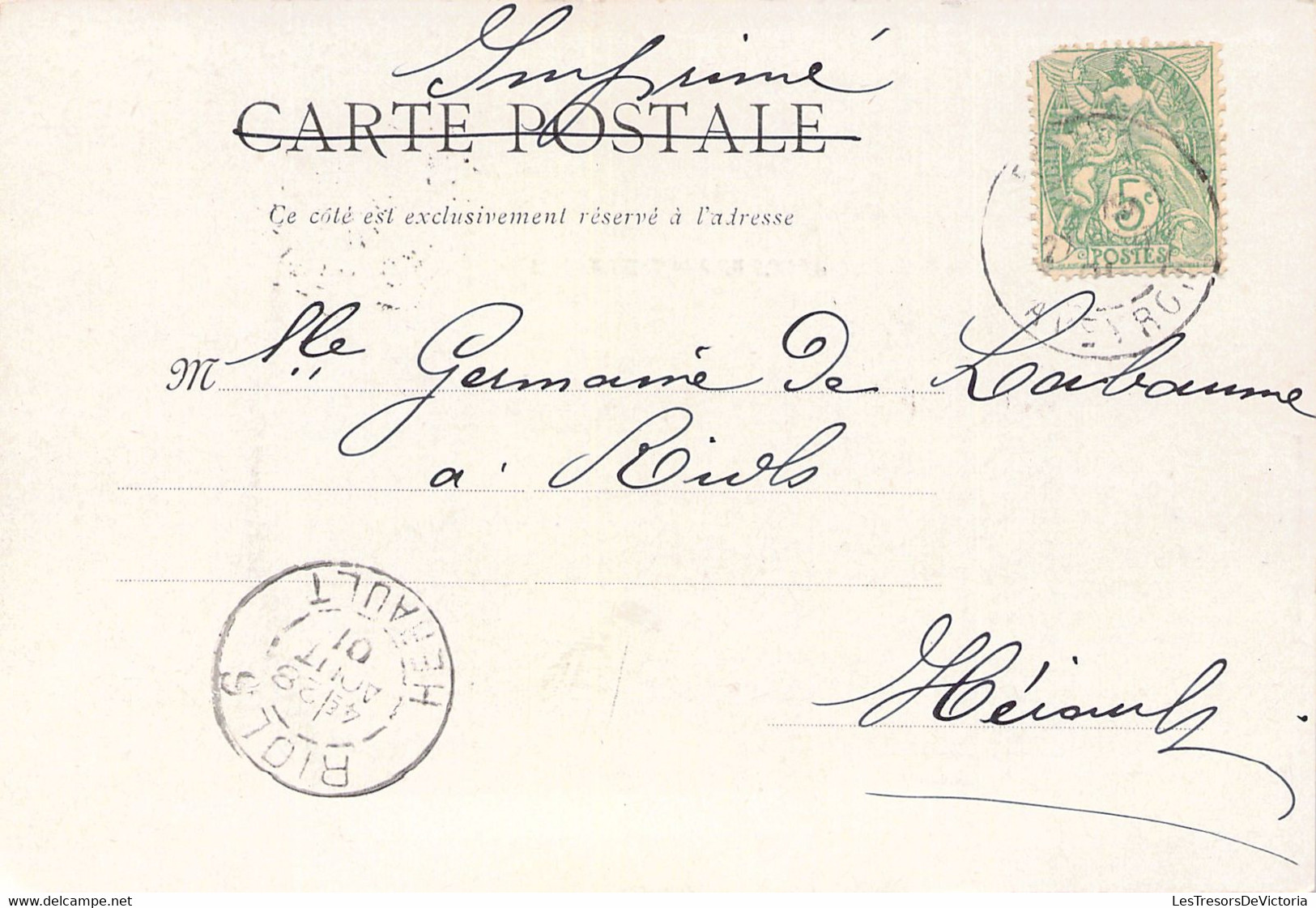 MILITARIA - RODEZ - Caserne Du Foiral - Carte Postale Ancienne - Regimientos