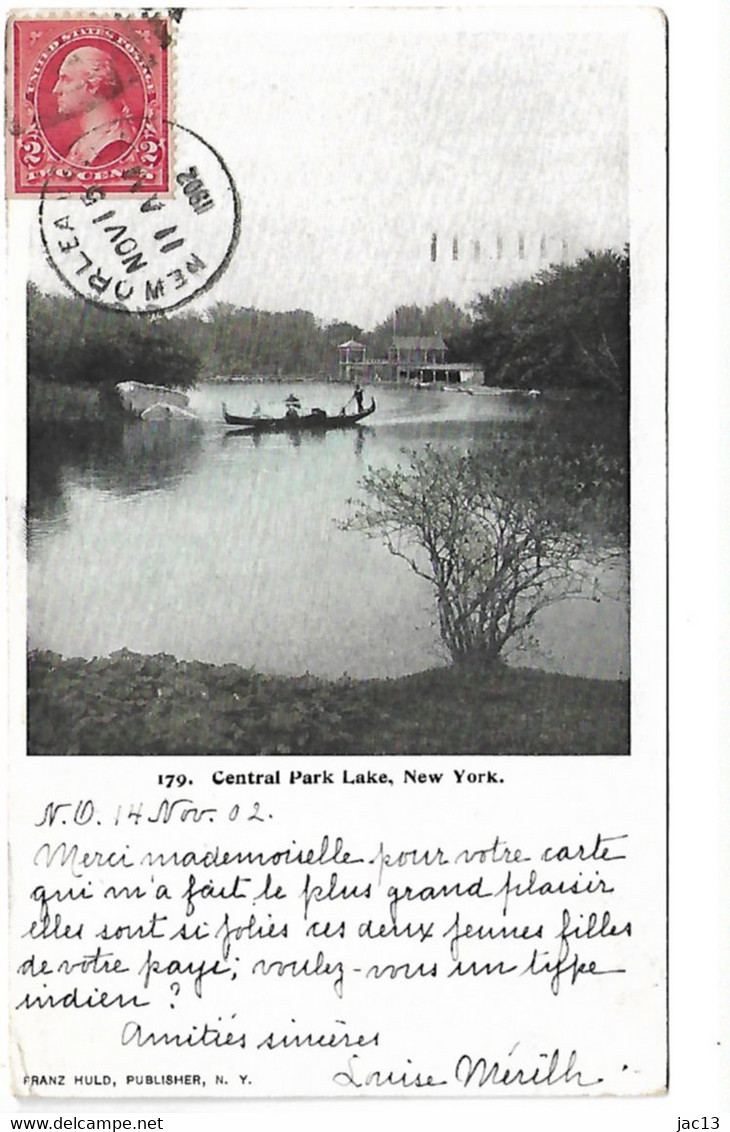 L120D1176 - New York - Central Park Lake - N+ 179 - Central Park