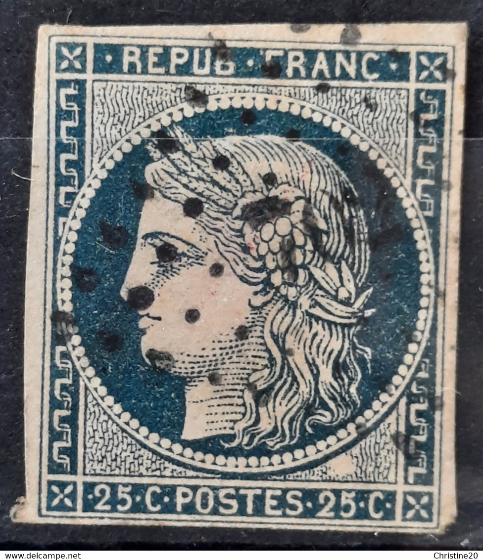 France 1850 N°4b Ob TB Cote 75€ - 1849-1850 Ceres