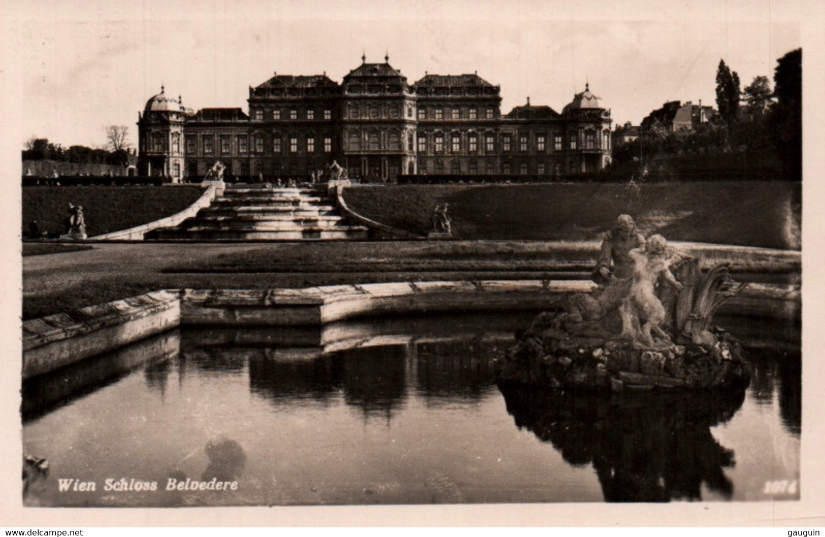 CPA - WIEN - Schloss BELVEDERE ... LOT 5 CP à Saisir - Belvedere