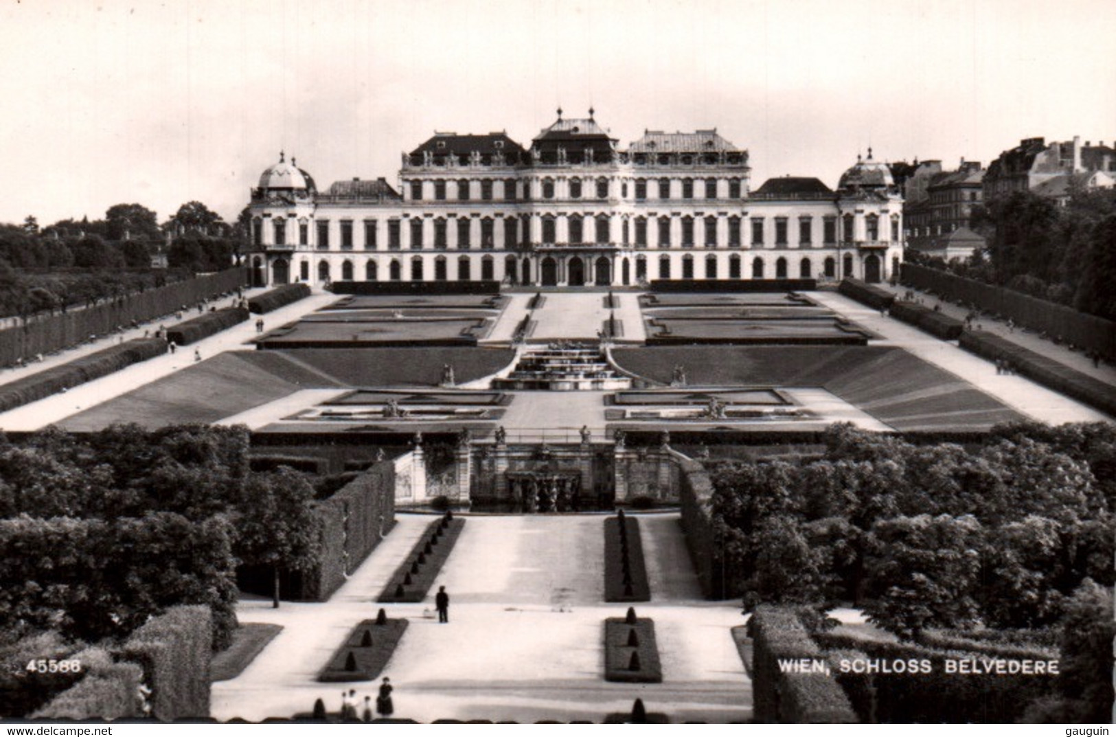 CPA - WIEN - Schloss BELVEDERE ... LOT 5 CP à saisir