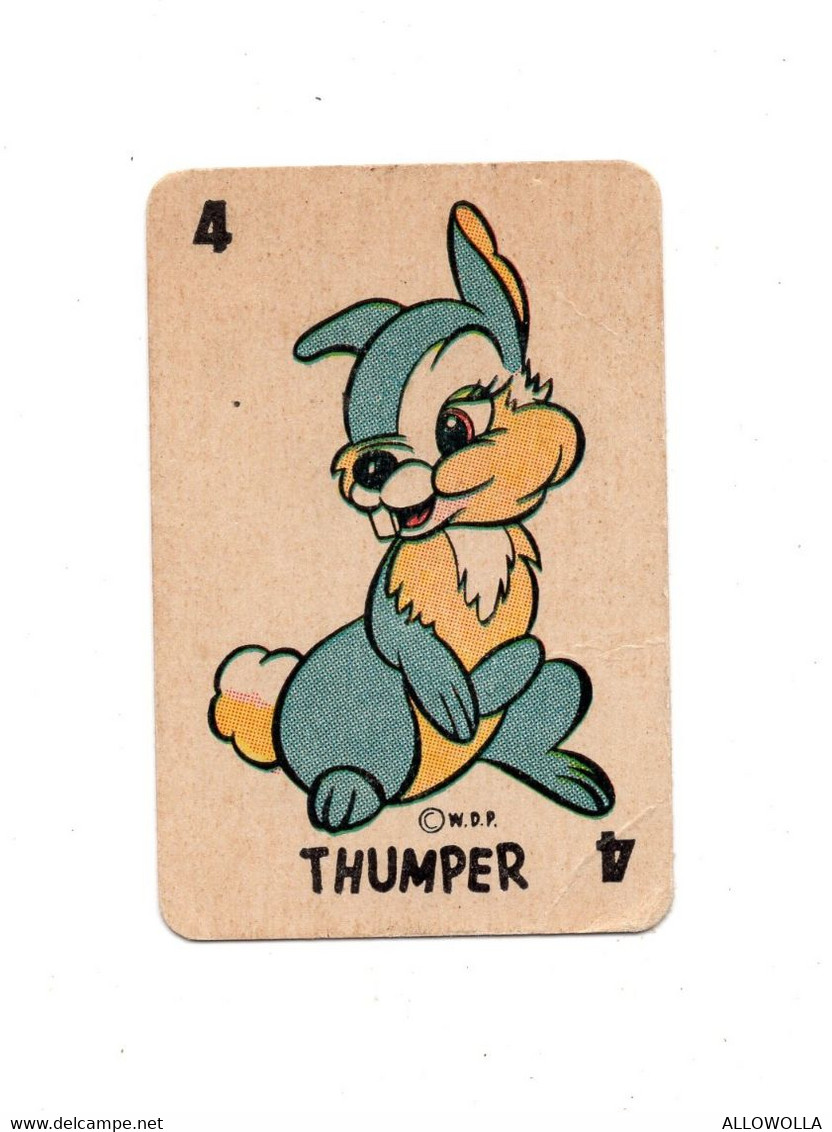 19587 " FIGURINA N° 4 - THUMPER - WALT DISNEY PRODUCTION " Cm. 6 X 4 Circa - Disney