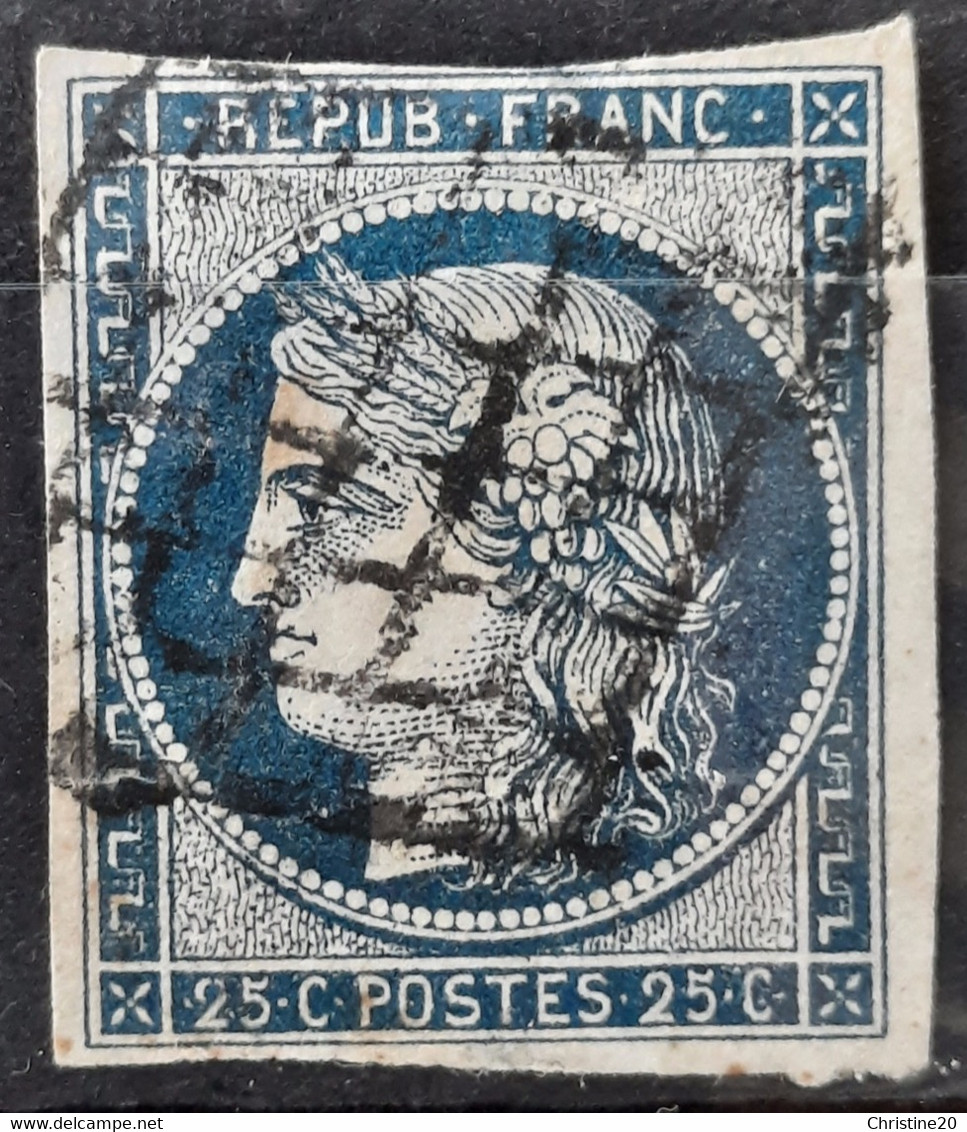 France 1850 N°4 Ob  Cote 65€ - 1849-1850 Ceres