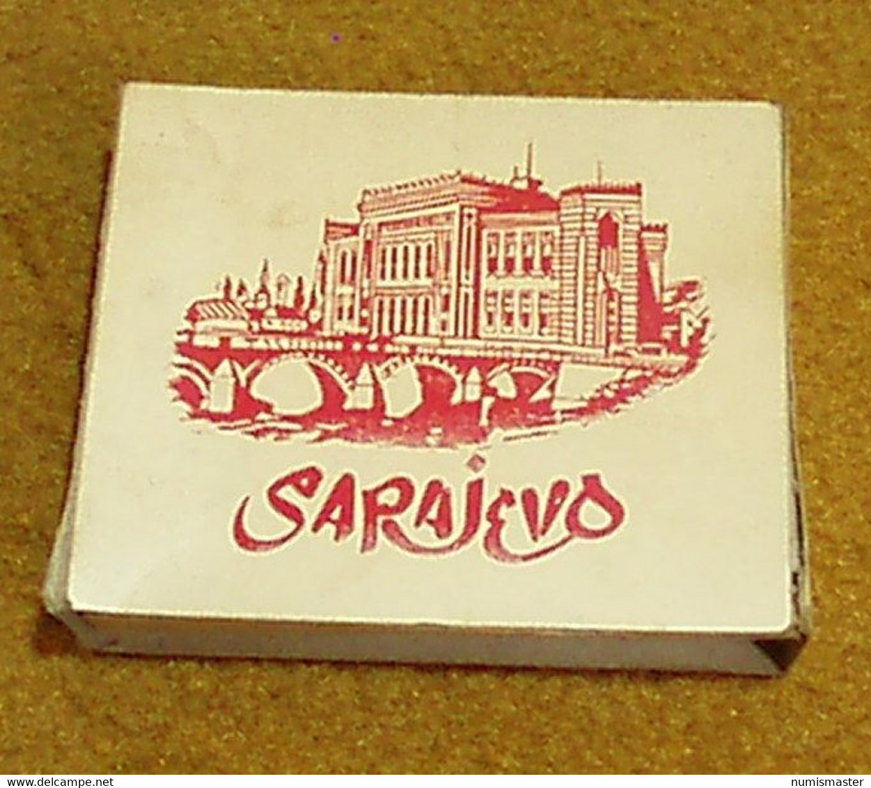 WW II , YUGOSLAVIA , SARAJEVO CIGARETES - Etuis à Cigarettes Vides