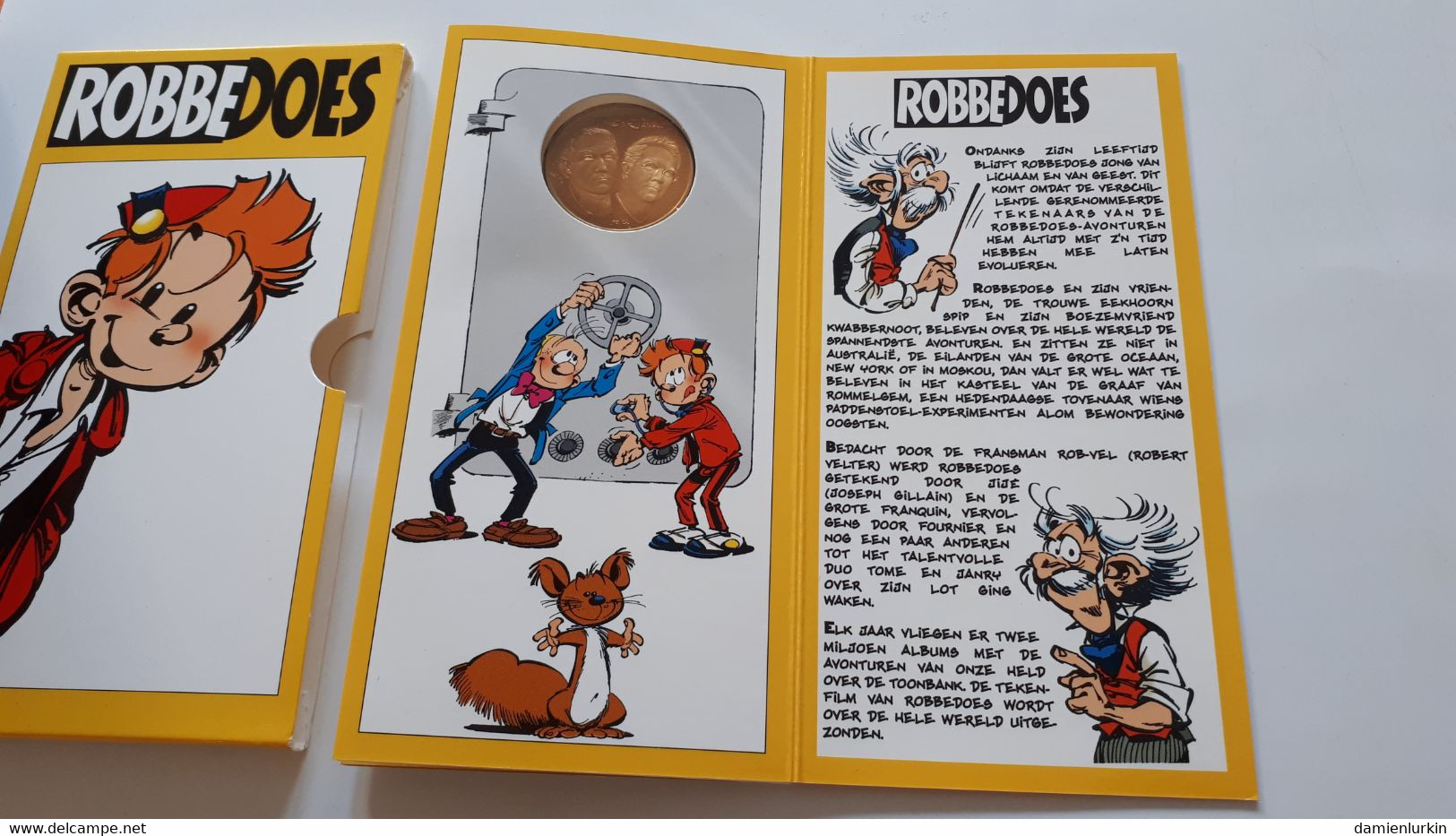 BELGIE KONINKLIJKE MUNT VAN BELGIE MEDAILLE ROBBEDOES IN BLISTER - Professionnels / De Société