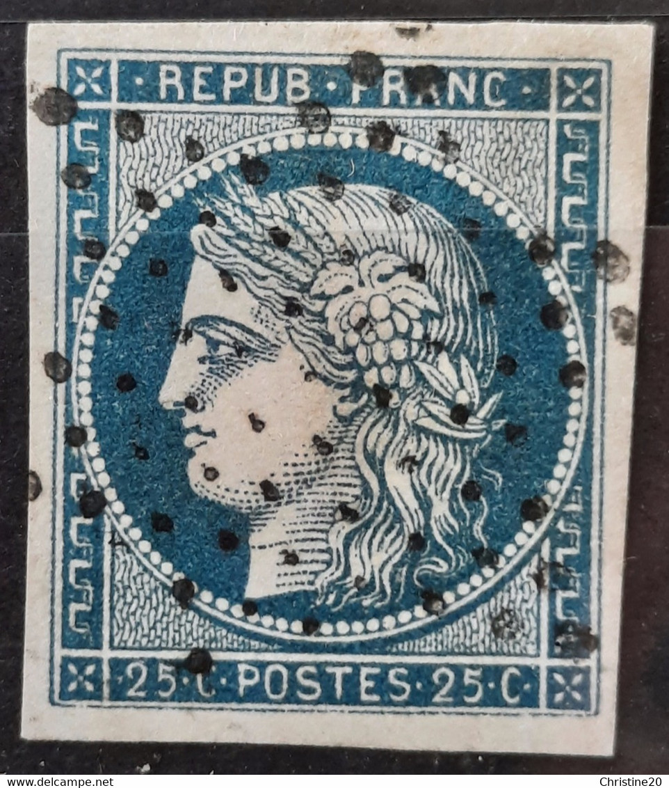 France 1850 N°4a Ob TTB Cote 75€ - 1849-1850 Ceres