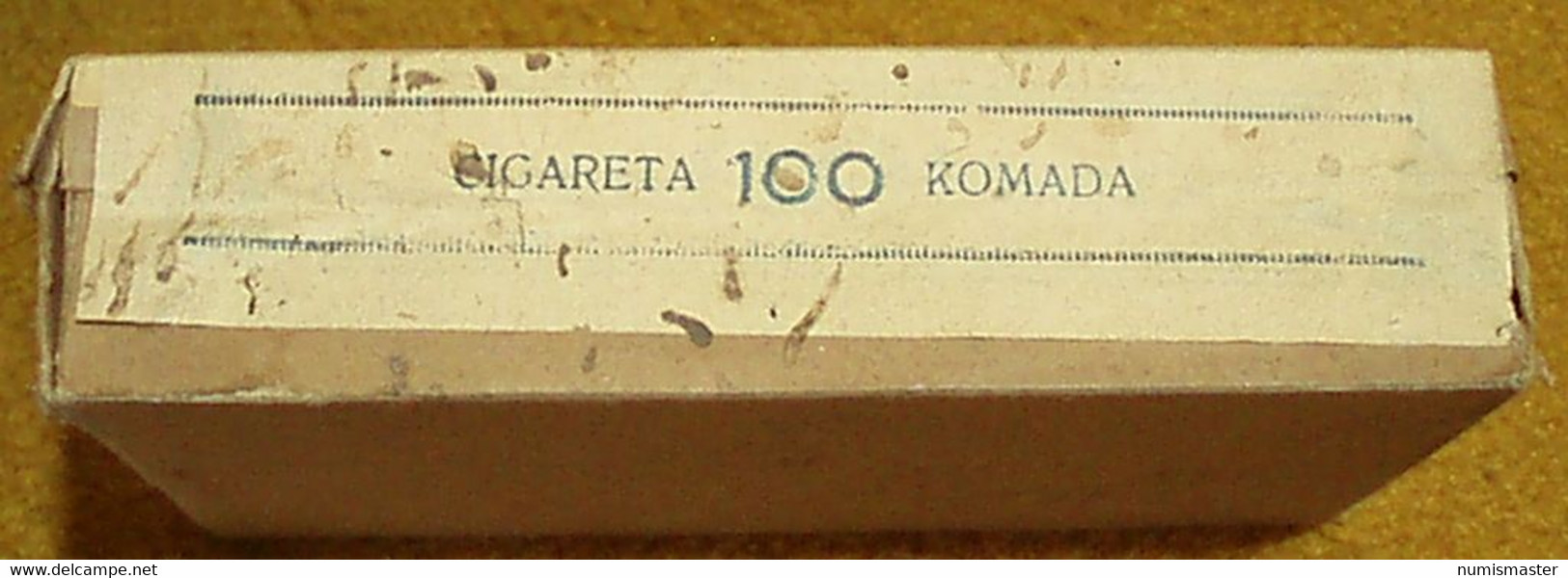 DF YUGOSLAVIA , HERCEGOVINA CIGARETES 100 PIECES EMPTY BOX - Sigarettenkokers (leeg)