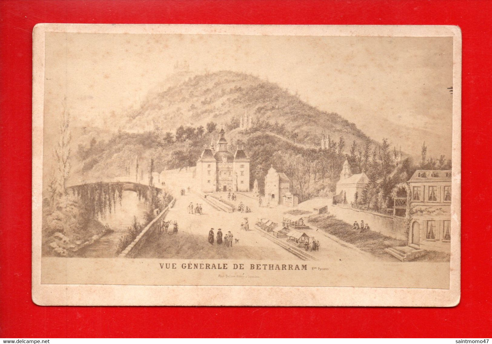 64 - BÉTHARRAM . " NOTRE-DAME DE BÉTHARRAM " .VUE GÉNÉRALE DE BÉTHARRAM  - Réf. N°12281 - - Luoghi Santi