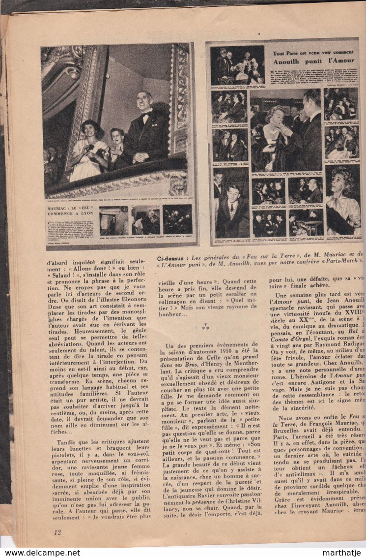 Europe Amérique - Revue Hebdomadaire N° 287 - 14 Décembre 1950 - Français