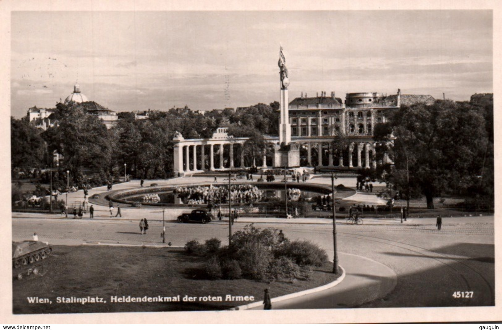 CPA - WIEN - Stalinplatz Heldendenkmal Der Roten Armee ... - Musei