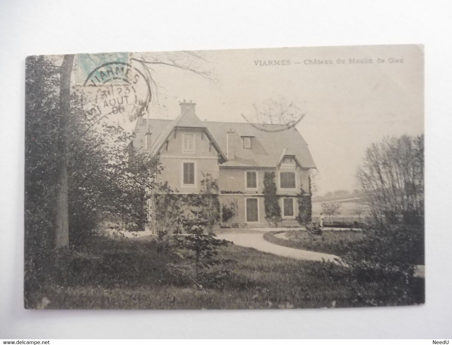 PA - 48  VIARMES  :  Château Du MOULIN De GIEZ   1906   XXX - Viarmes