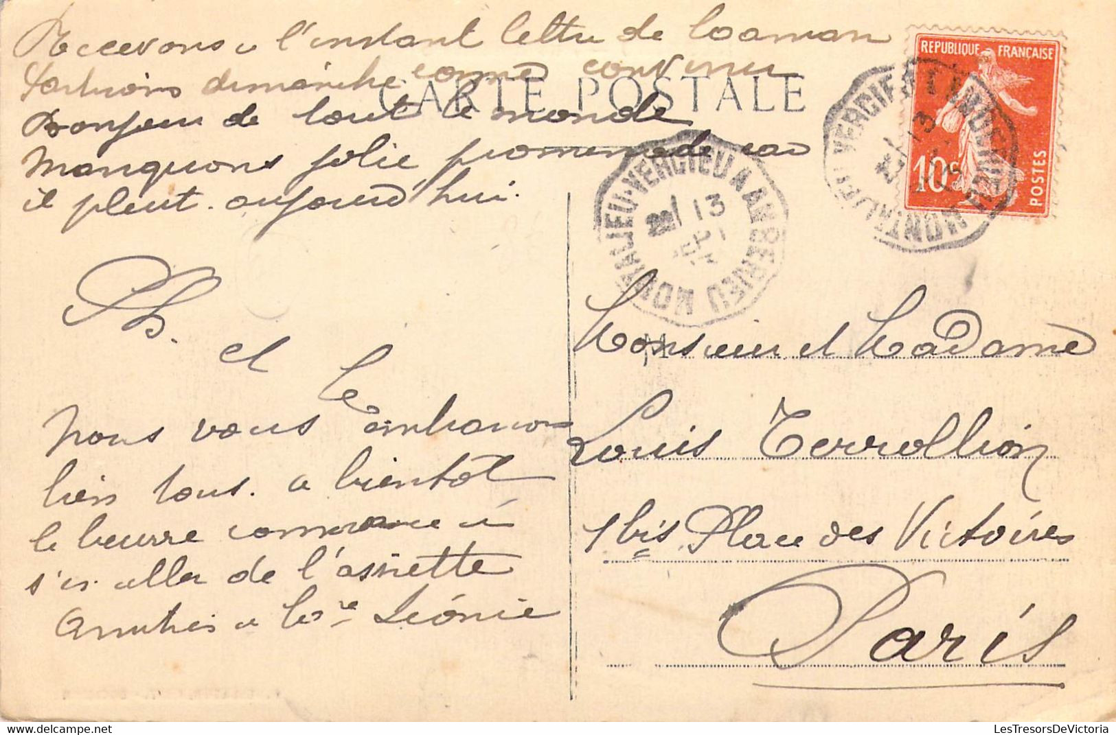 FRANCE - 01 - Lagnieu - Rue Nationale - Carte Postale Ancienne - Unclassified