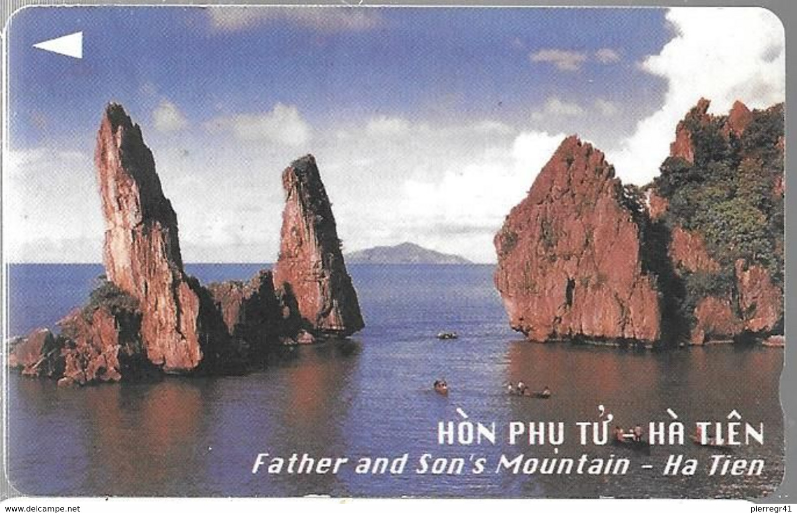 CARTE-MAGNETIQUE-VIETNAM-60D-HON PHU TU HA TIEN-TBE-RARE - Vietnam