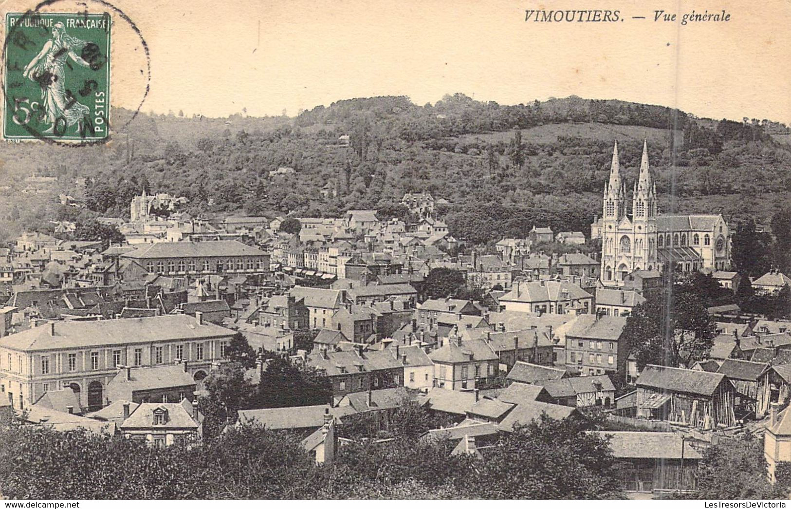 FRANCE - 61 - Vimoutiers - Vue Générale - Paysage - Carte Postale Ancienne - Vimoutiers