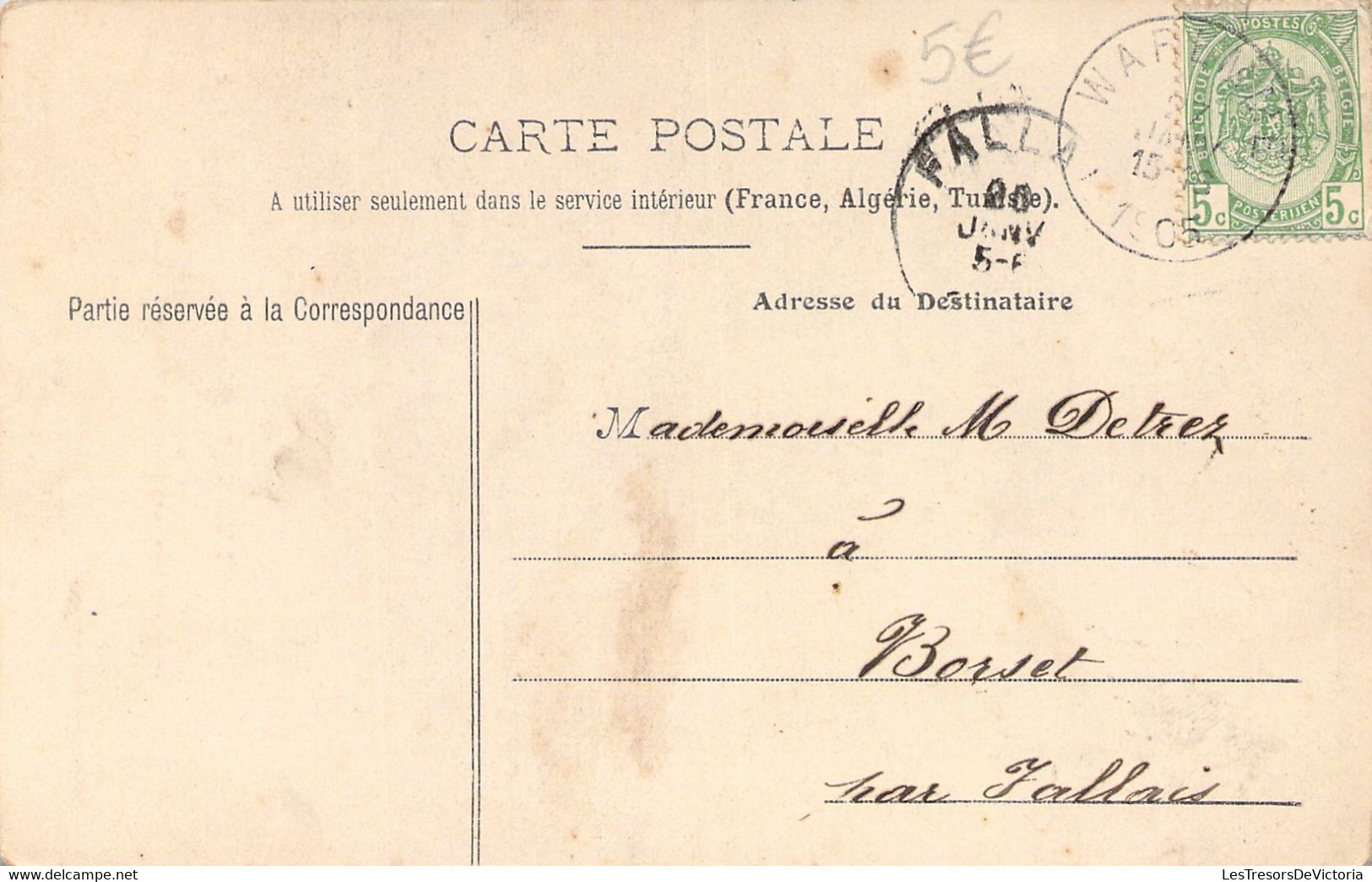 MORALE - L'Aveugle - Faire La Manche - Carte Postale Ancienne - Autres & Non Classés