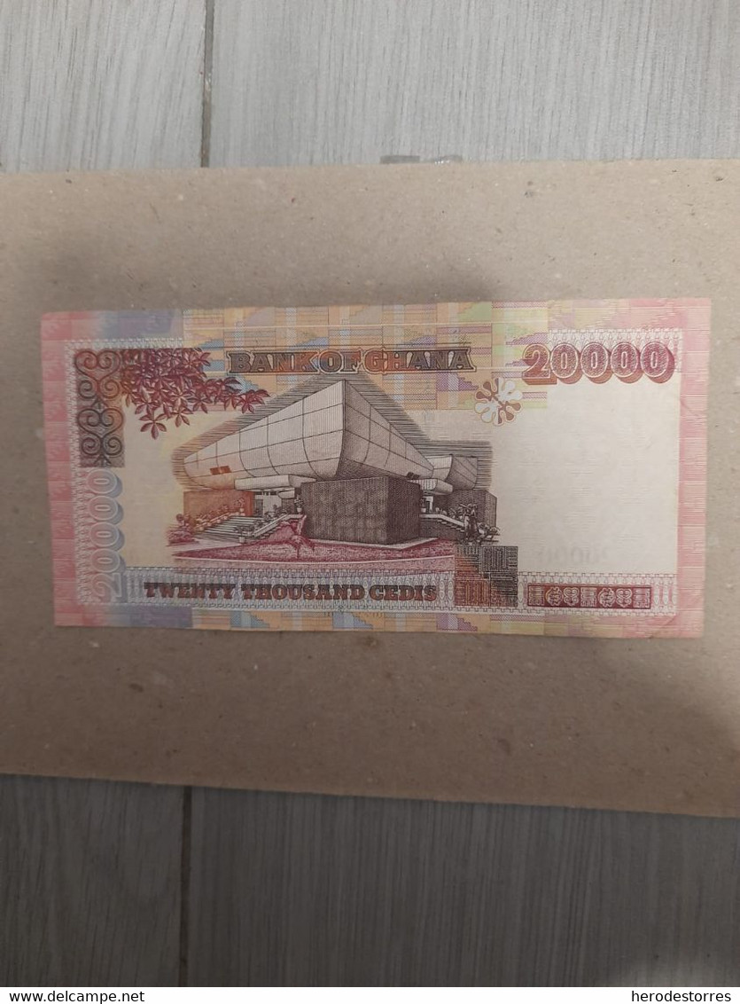 Billete De GHANA De 20000 Cedis, Año 2006 - Ghana