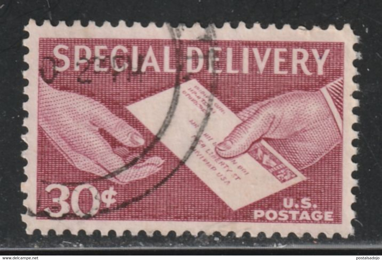 ÉTATS-UNIS 3038 // YVERT 17 (EXPRES) // 1954-579 - 2a. 1941-1960 Usados