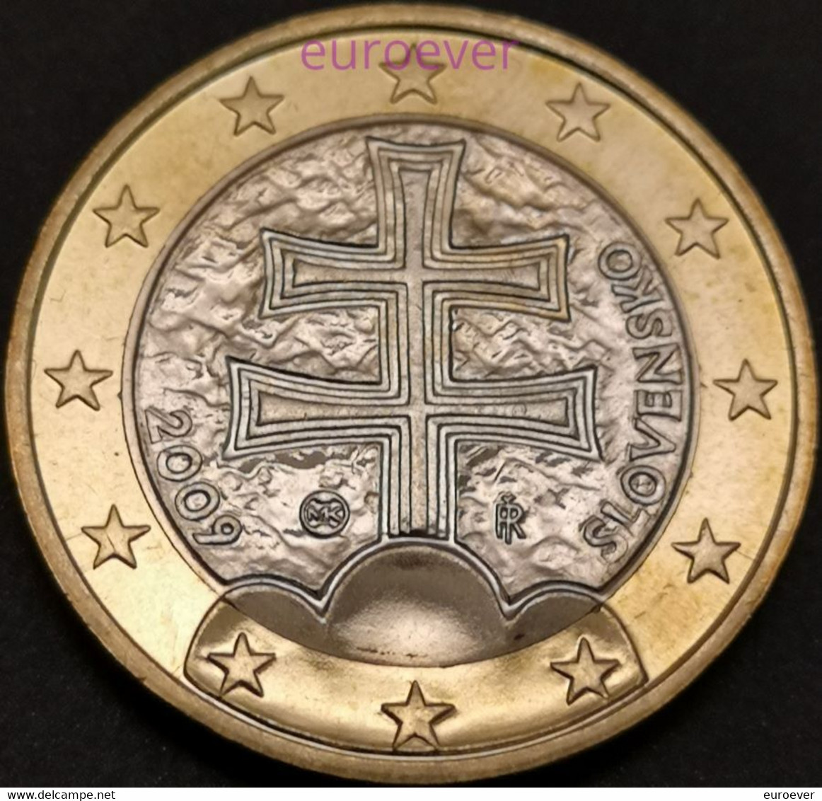 1 Euro 2022 Slowakei / Slovakia UNC Aus BU KMS - Slowakei