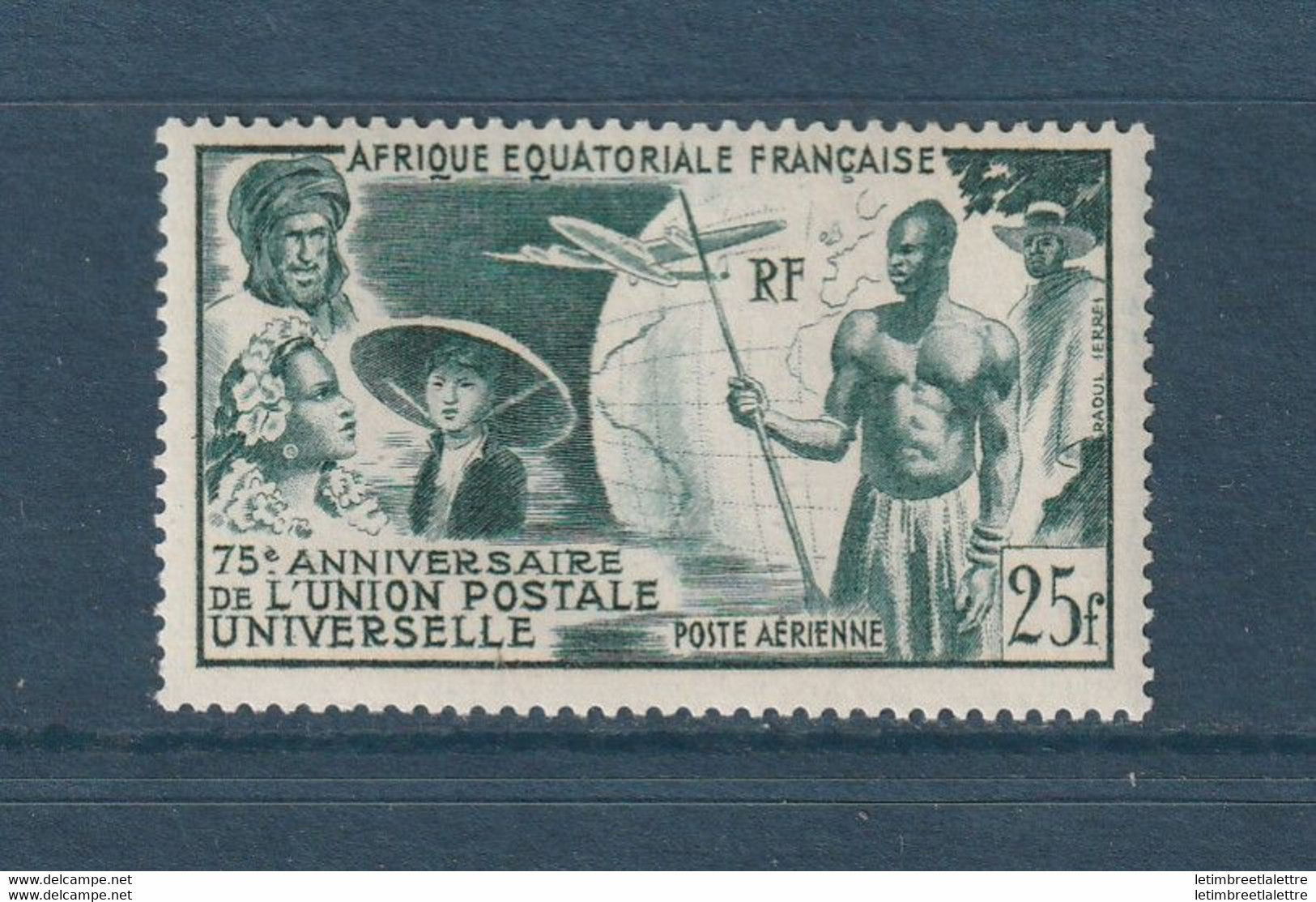 AEF - Poste Aérienne - YT N° 54 ** - Neuf Sans Charnière - 1949 - Ungebraucht