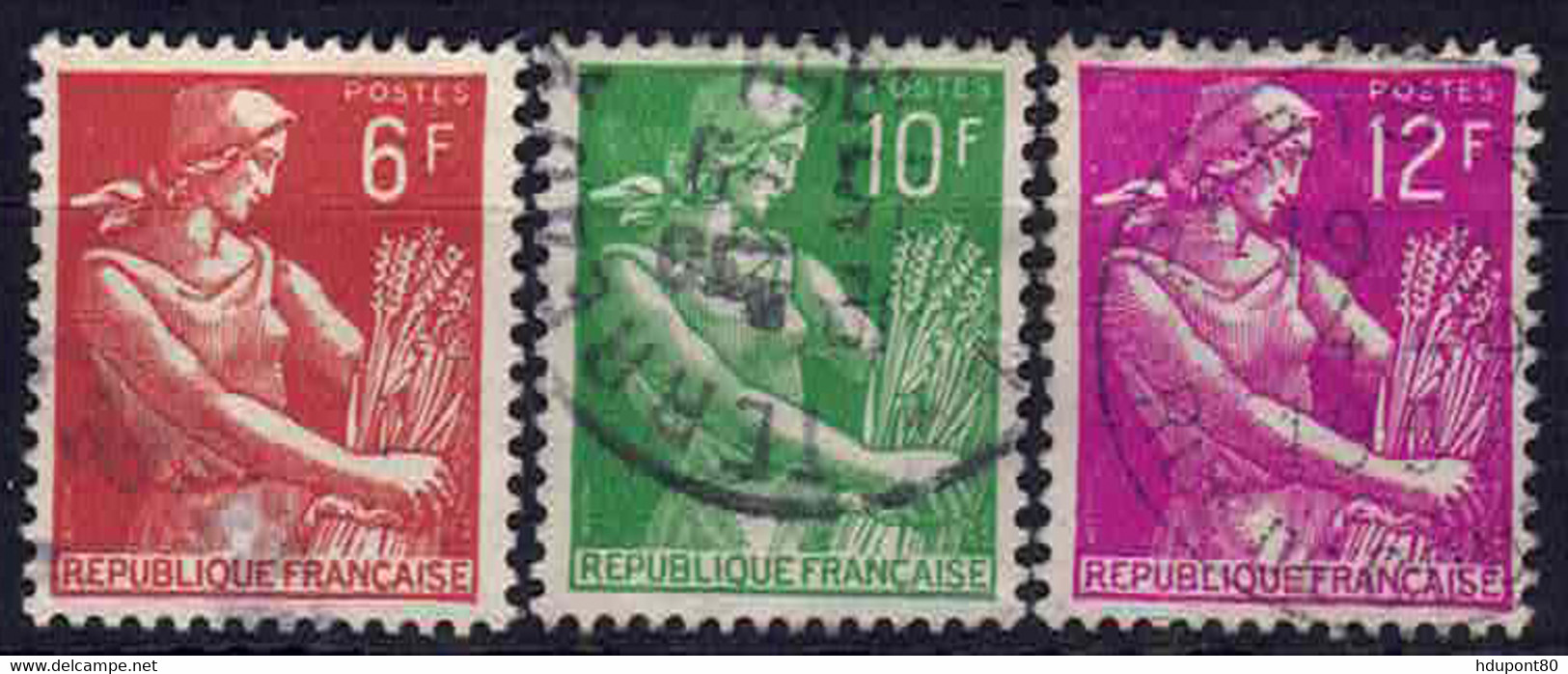 YT 1115 à 1116 - 1957-1959 Mäherin