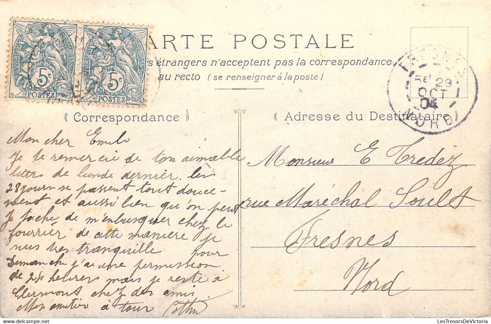 FRANCE - 63 - Royat - Dans Son Nid - Paysage - Carte Postale Ancienne - Royat