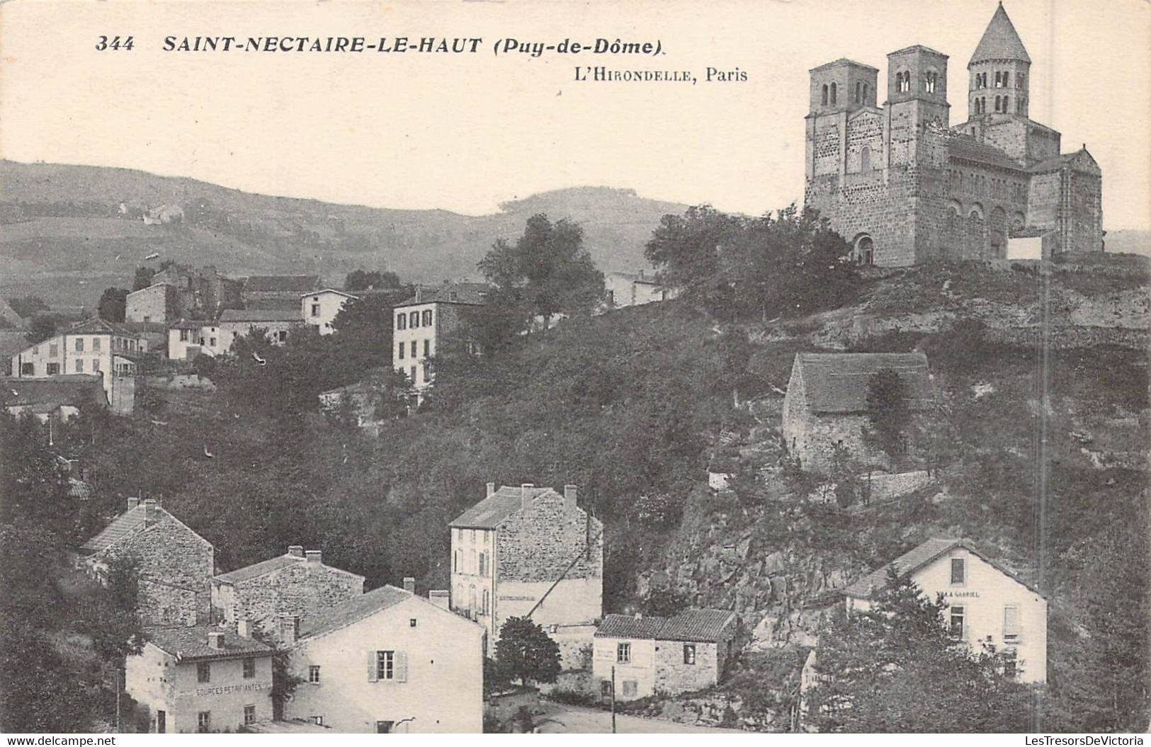 FRANCE - 63 - Saint-Nectaire-Le-Haut - L'hirondelle Paris - Carte Postale Ancienne - Saint Nectaire