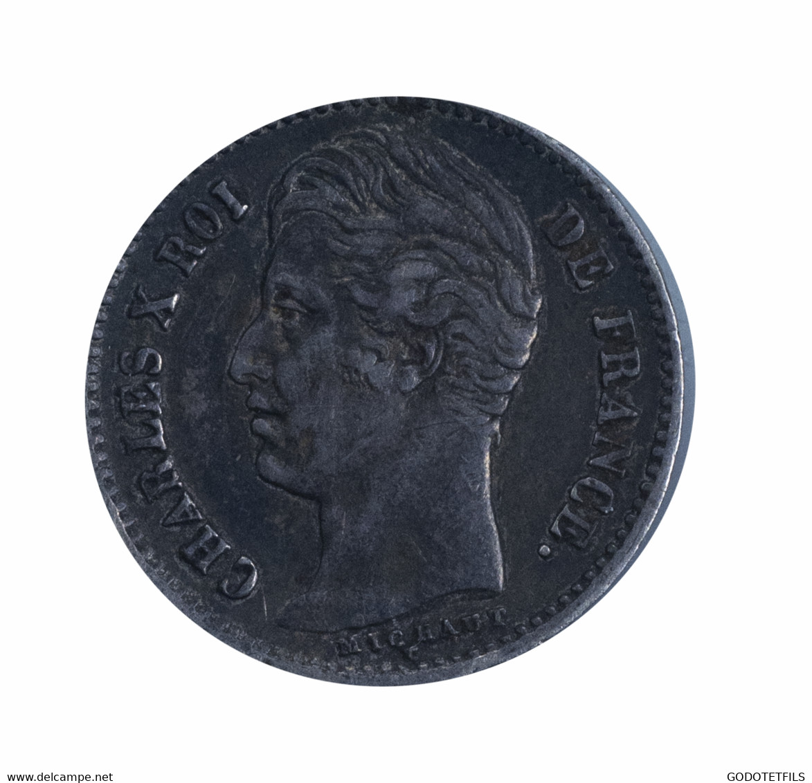 Quart De Franc Charles X 1830 Paris - 1/4 Francs