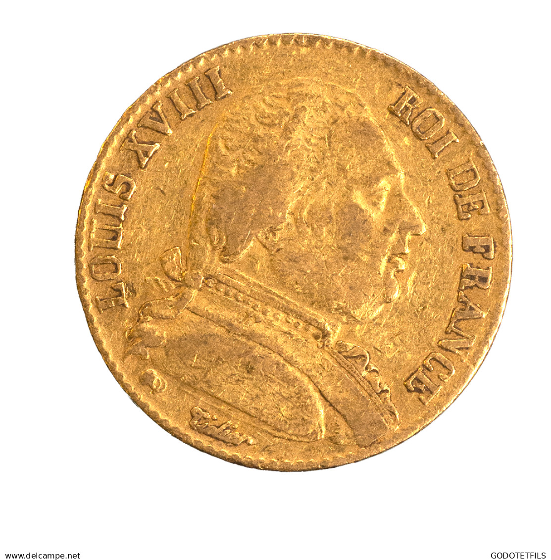 Louis XVIII-20 Francs 1815 Paris - 20 Francs (oro)